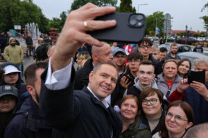 Nawrocki na wiecu: mój marsz nie jest marszem po władzę, jest marszem dla Polski