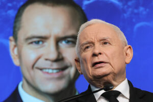 Kaczyński apeluje o poparcie dla Nawrockiego, Trzaskowski: musimy być razem