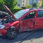 Pięć osób rannych po zderzeniu dwóch samochodów - Radio Kielce 28.05.2025. Morawica. Wypadek / źródło: policja