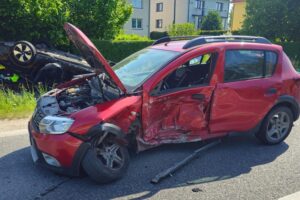 28.05.2025. Morawica. Wypadek / źródło: policja