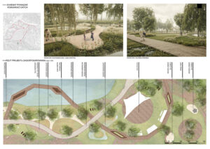 Ostrowiec Świętokrzyski. Projekt zagospodarowania parku miejskiego/ Fot. materiały prasowe UM Ostrowiec