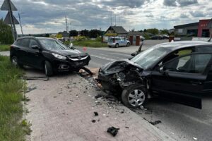 09.05.2025. Busko-Zdrój. Wypadek / Fot. Policja