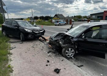 09.05.2025. Busko-Zdrój. Wypadek / Fot. Policja