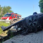 Pięć osób rannych po zderzeniu dwóch samochodów - Radio Kielce 28.05.2025. Morawica. Wypadek / Fot. Daniel Czwartosz - Radio Kielce