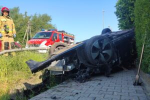 28.05.2025. Morawica. Wypadek / Fot. Daniel Czwartosz - Radio Kielce