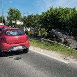 Pięć osób rannych po zderzeniu dwóch samochodów - Radio Kielce 28.05.2025. Morawica. Wypadek / źródło: policja