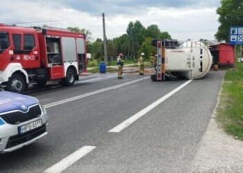 Wypadek w Szczaworyżu. Jedna osoba ranna