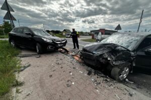 09.05.2025. Busko-Zdrój. Wypadek / Fot. Policja