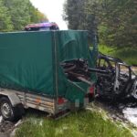 09.05.2025. Trzcianka. Wypadek / Fot. Policja