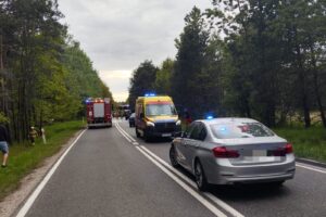 09.05.2025. Trzcianka. Wypadek / Fot. Policja