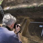 Prace archeologiczne przy Pałacu Wielopolskich w Częstocicach / źródło: Pałac Wielopolskich w Częstocicach - Facebook