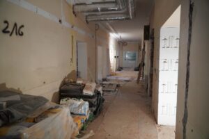 Skarżyko-Kamienna. Szpital. SOR w remoncie / Fot. Powiat skarżyski - Facebook