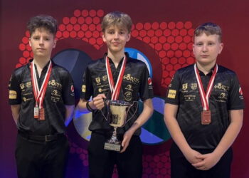 Niezwykle udane Mistrzostwa Polski Juniorów w wykonaniu Fortis Bilard Kielce