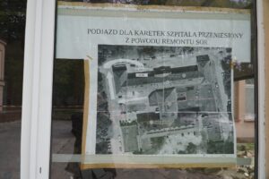 Skarżyko-Kamienna. Szpital. SOR w remoncie / Fot. Powiat skarżyski - Facebook