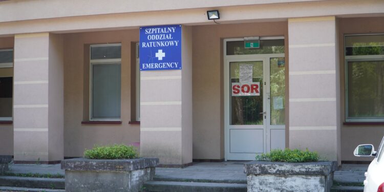 Skarżyko-Kamienna. Szpital. SOR w remoncie / Fot. Powiat skarżyski - Facebook