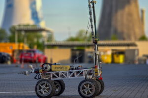 Srebro za robota działającego w niebezpiecznych warunkach