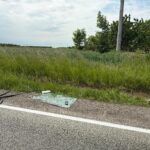 27.05.2025. Łukawa. Wypadek / źródło: KPP Sandomierz