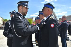 30.05.2025. Starachowice. Wojewódzkie obchody Dnia Strażaka / Fot. Powiat Starachowicki