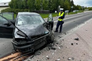 09.05.2025. Busko-Zdrój. Wypadek / Fot. Policja