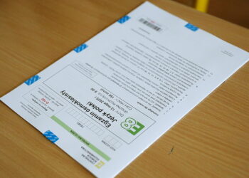 13.05.2025. Kielce. Egzamin ósmoklasisty / Fot. Wiktor Taszłow - Radio Kielce
