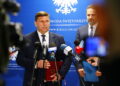 15.05.2025. Kielce. Konferencja prasowa Michała Skotnickiego, wicewojewody świętokrzyskiego dot. konkursu na dyrektora Teatru im. Stefana Żeromskiego w Kielcach / Fot. Wiktor Taszłow - Radio Kielce