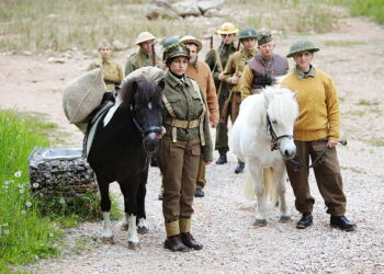 17.05.2025. Kielce. Skwer Edmunda Niziurskiego. Piknik historyczny z okazji 81. rocznicy bitwy o Monte Cassino / Fot. Wiktor Taszłow - Radio Kielce