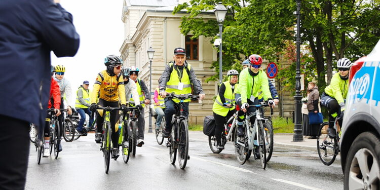 17.05.2025. Kielce. 19. Rodzinna Majówka Rowerowa / Fot. Wiktor Taszłow - Radio Kielce