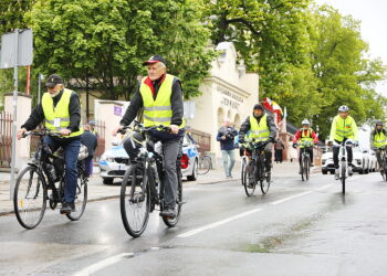 17.05.2025. Borków. 19. Rodzinna Majówka Rowerowa / Fot. Wiktor Taszłow - Radio Kielce