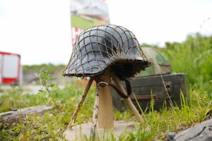 17.05.2025. Kielce. Skwer Edmunda Niziurskiego. Piknik historyczny z okazji 81. rocznicy bitwy o Monte Cassino / Fot. Wiktor Taszłow - Radio Kielce