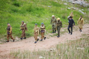 17.05.2025. Kielce. Skwer Edmunda Niziurskiego. Piknik historyczny z okazji 81. rocznicy bitwy o Monte Cassino / Fot. Wiktor Taszłow - Radio Kielce