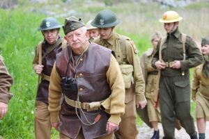17.05.2025. Kielce. Skwer Edmunda Niziurskiego. Piknik historyczny z okazji 81. rocznicy bitwy o Monte Cassino / Fot. Wiktor Taszłow - Radio Kielce
