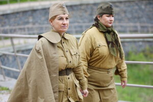 17.05.2025. Kielce. Skwer Edmunda Niziurskiego. Piknik historyczny z okazji 81. rocznicy bitwy o Monte Cassino / Fot. Wiktor Taszłow - Radio Kielce