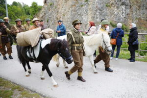 17.05.2025. Kielce. Skwer Edmunda Niziurskiego. Piknik historyczny z okazji 81. rocznicy bitwy o Monte Cassino / Fot. Wiktor Taszłow - Radio Kielce