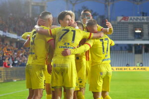 17.05.2025. Kielce. Mecz PKO BP Ekstraklasy: Korona Kielce – Raków Częstochowa / Fot. Wiktor Taszłow - Radio Kielce