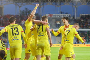 17.05.2025. Kielce. Mecz PKO BP Ekstraklasy: Korona Kielce – Raków Częstochowa / Fot. Wiktor Taszłow - Radio Kielce