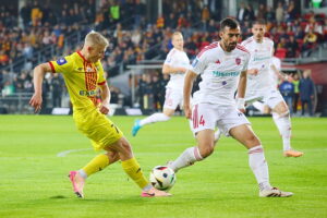 17.05.2025. Kielce. Mecz PKO BP Ekstraklasy: Korona Kielce – Raków Częstochowa / Fot. Wiktor Taszłow - Radio Kielce