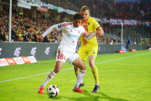 17.05.2025. Kielce. Mecz PKO BP Ekstraklasy: Korona Kielce – Raków Częstochowa / Fot. Wiktor Taszłow - Radio Kielce