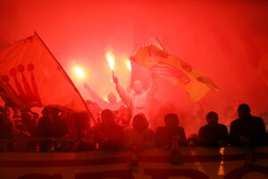 17.05.2025. Kielce. Mecz PKO BP Ekstraklasy: Korona Kielce – Raków Częstochowa / Fot. Wiktor Taszłow - Radio Kielce