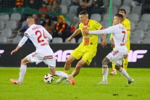17.05.2025. Kielce. Mecz PKO BP Ekstraklasy: Korona Kielce – Raków Częstochowa / Fot. Wiktor Taszłow - Radio Kielce
