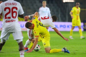 17.05.2025. Kielce. Mecz PKO BP Ekstraklasy: Korona Kielce – Raków Częstochowa / Fot. Wiktor Taszłow - Radio Kielce