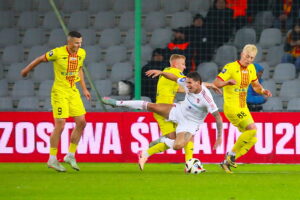 17.05.2025. Kielce. Mecz PKO BP Ekstraklasy: Korona Kielce – Raków Częstochowa / Fot. Wiktor Taszłow - Radio Kielce
