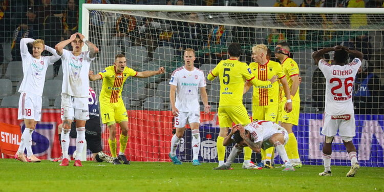17.05.2025. Kielce. Mecz PKO BP Ekstraklasy: Korona Kielce – Raków Częstochowa / Fot. Wiktor Taszłow - Radio Kielce