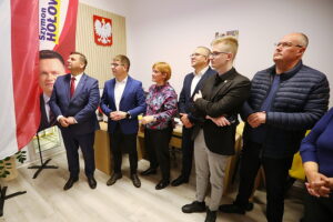 18.05.2025. Kielce. Wieczór wyborczy w kieleckim sztabie Szymona Hołowni / Fot. Wiktor Taszłow - Radio Kielce