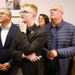 18.05.2025. Kielce. Wieczór wyborczy w kieleckim sztabie Szymona Hołowni / Fot. Wiktor Taszłow - Radio Kielce