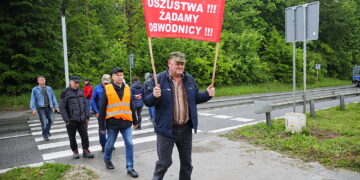 Jest wstępne porozumienie w sprawie obwodnicy Brzezin i Radkowic. Protest zawieszony