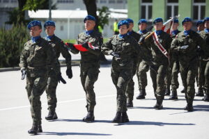 27.05.2025. Kielce. Uroczystość z okazji objęcia obowiązków na stanowisku komendanta Centrum Przygotowań do Misji Zagranicznych / Fot. Wiktor Taszłow - Radio Kielce