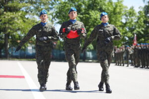 27.05.2025. Kielce. Uroczystość z okazji objęcia obowiązków na stanowisku komendanta Centrum Przygotowań do Misji Zagranicznych / Fot. Wiktor Taszłow - Radio Kielce