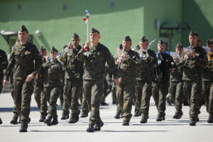 27.05.2025. Kielce. Uroczystość z okazji objęcia obowiązków na stanowisku komendanta Centrum Przygotowań do Misji Zagranicznych / Fot. Wiktor Taszłow - Radio Kielce