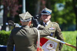 27.05.2025. Kielce. Uroczystość z okazji objęcia obowiązków na stanowisku komendanta Centrum Przygotowań do Misji Zagranicznych / Fot. Wiktor Taszłow - Radio Kielce