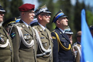 27.05.2025. Kielce. Uroczystość z okazji objęcia obowiązków na stanowisku komendanta Centrum Przygotowań do Misji Zagranicznych / Fot. Wiktor Taszłow - Radio Kielce